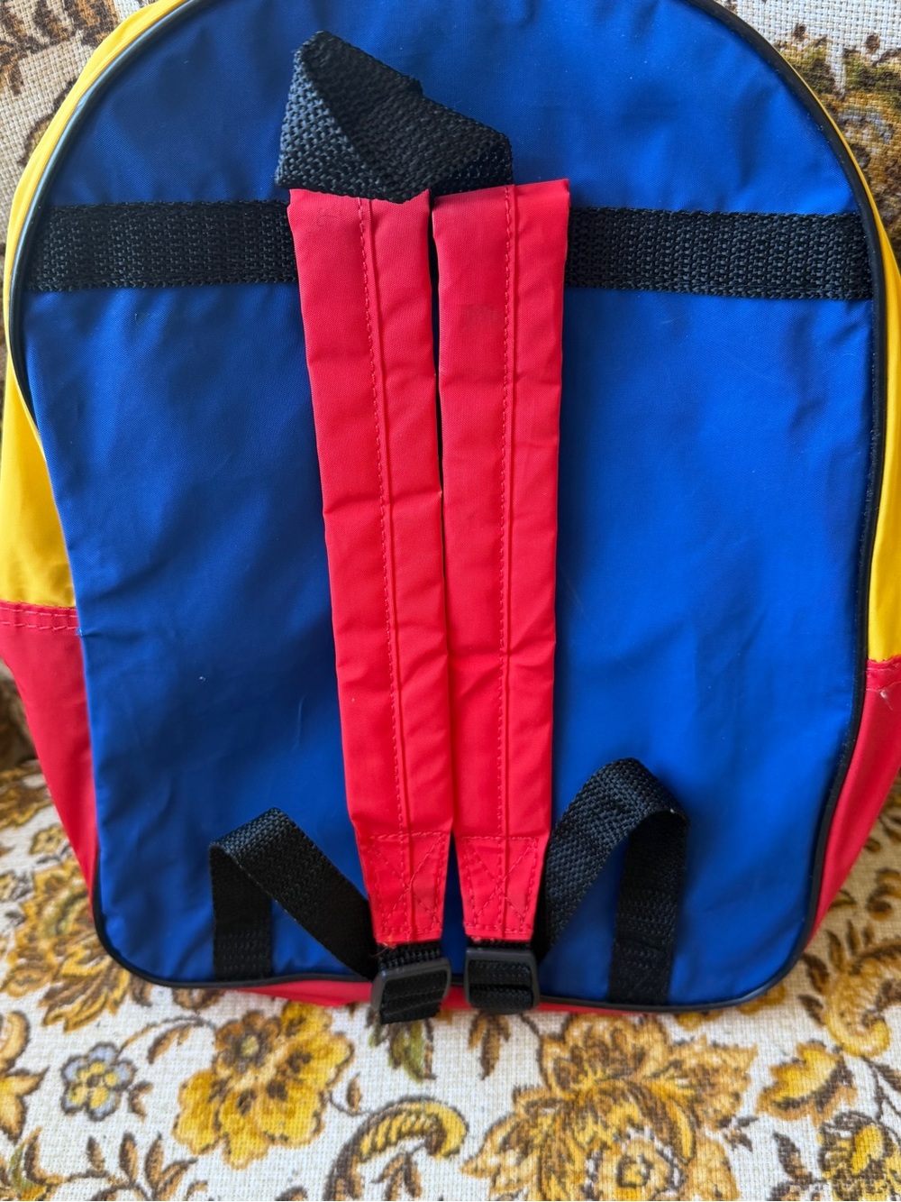 Vintage Dr. Seuss Yellow, Blue & Red Character Backpack - Picture 2 of 6
